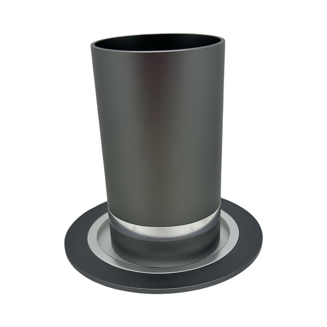 Anodized Aluminum Kiddush Cup with Ring