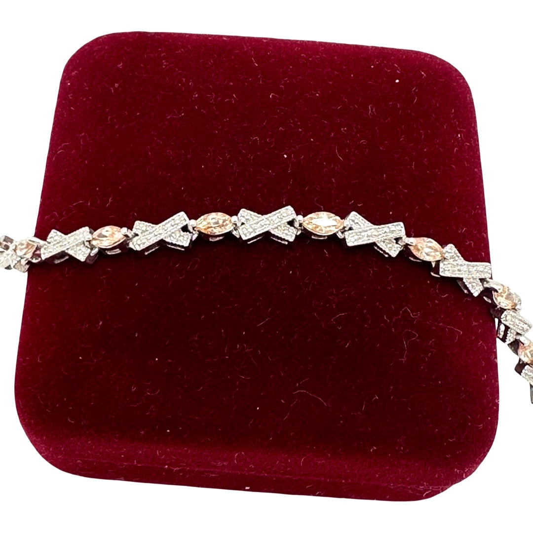 CZ XO Bracelet