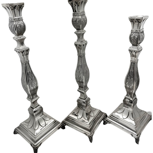 Lizensk Chased Candlesticks