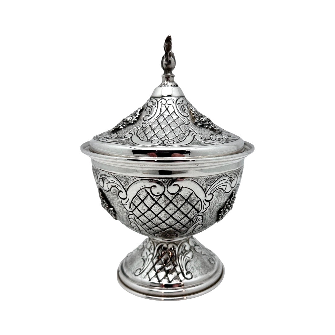 Sterling Silver Regal Honey Dish