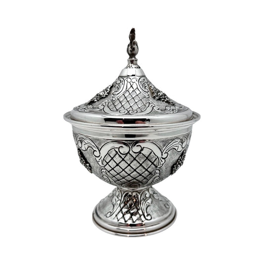 Sterling Silver Regal Honey Dish