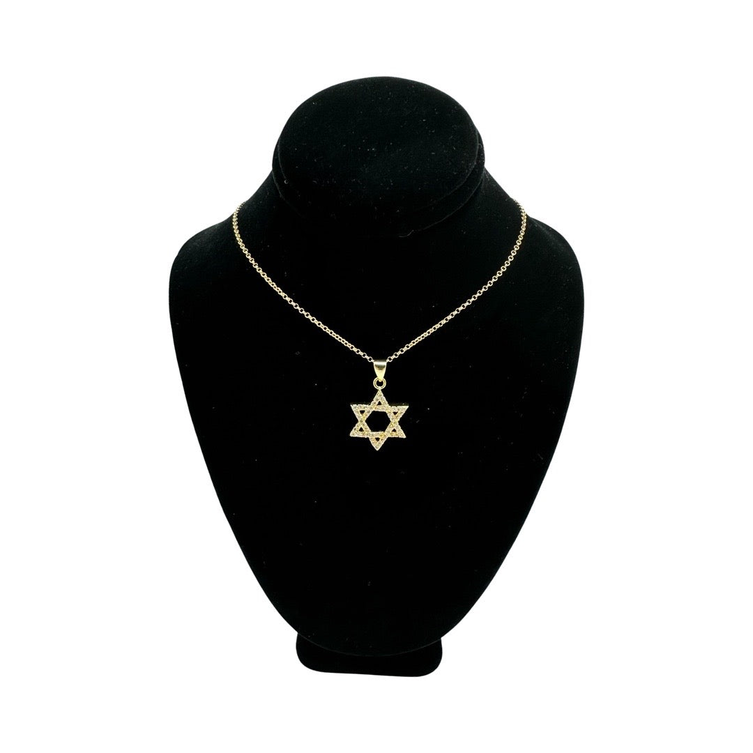 Sterling CZ Magen David