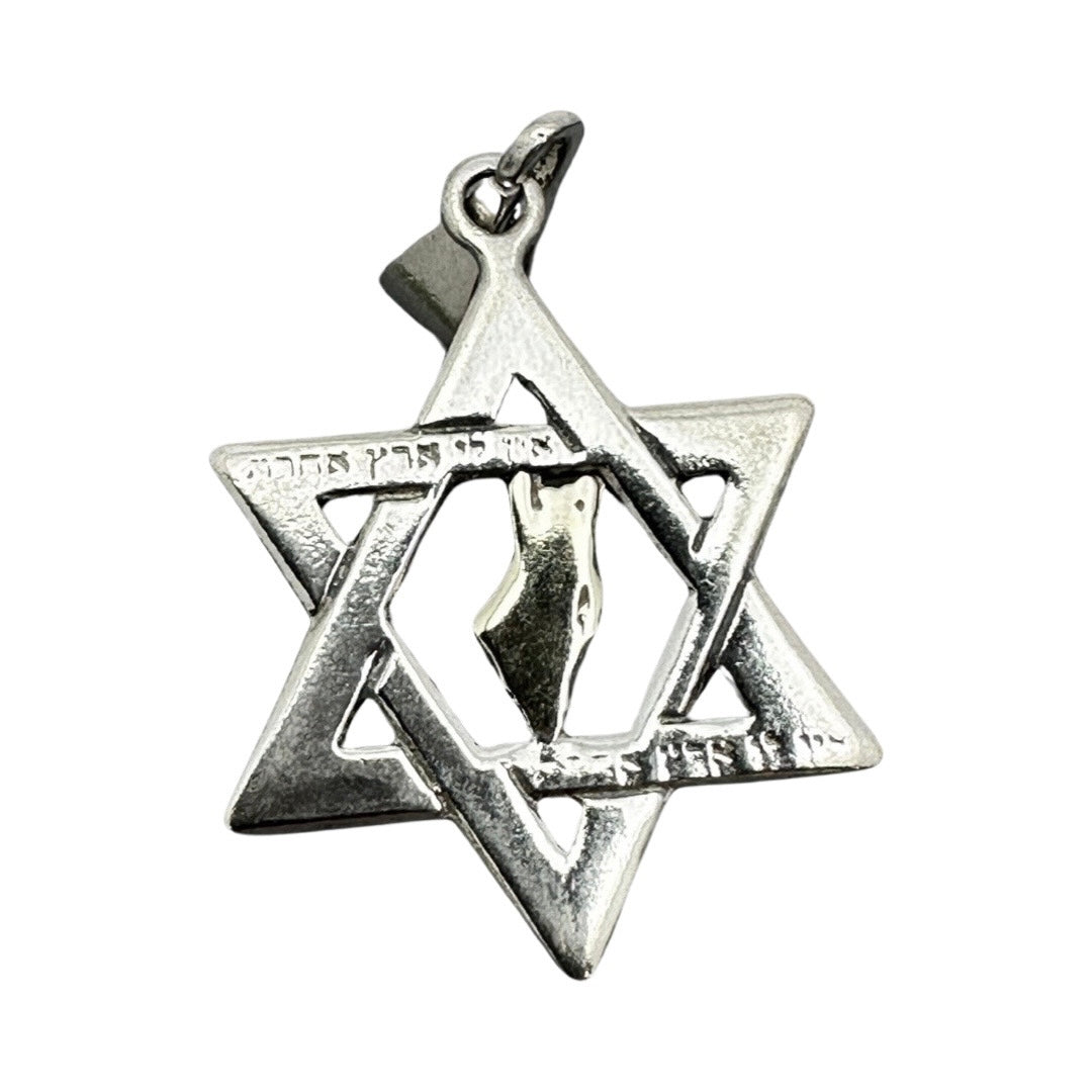 Map of Israel Magen David