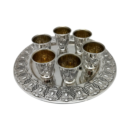 L'Chaim Set Mirrors Round