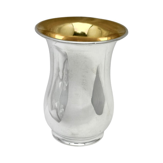 Sterling Silver Kiddush Cup Mia Plain