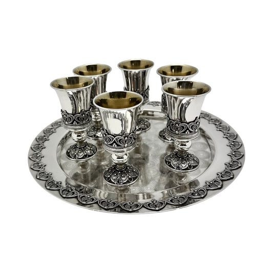 Filigree L'Chaim Set