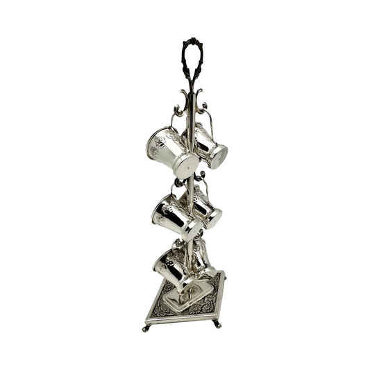 L'chaim Set on Stand Flowers
