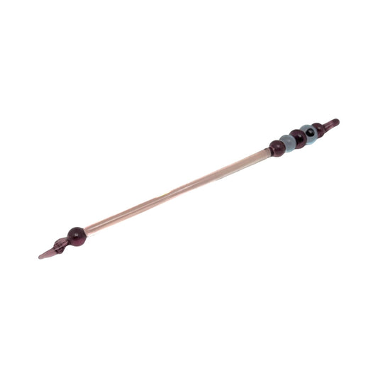 Venetian Glass Amethyst Crystal Torah Pointer