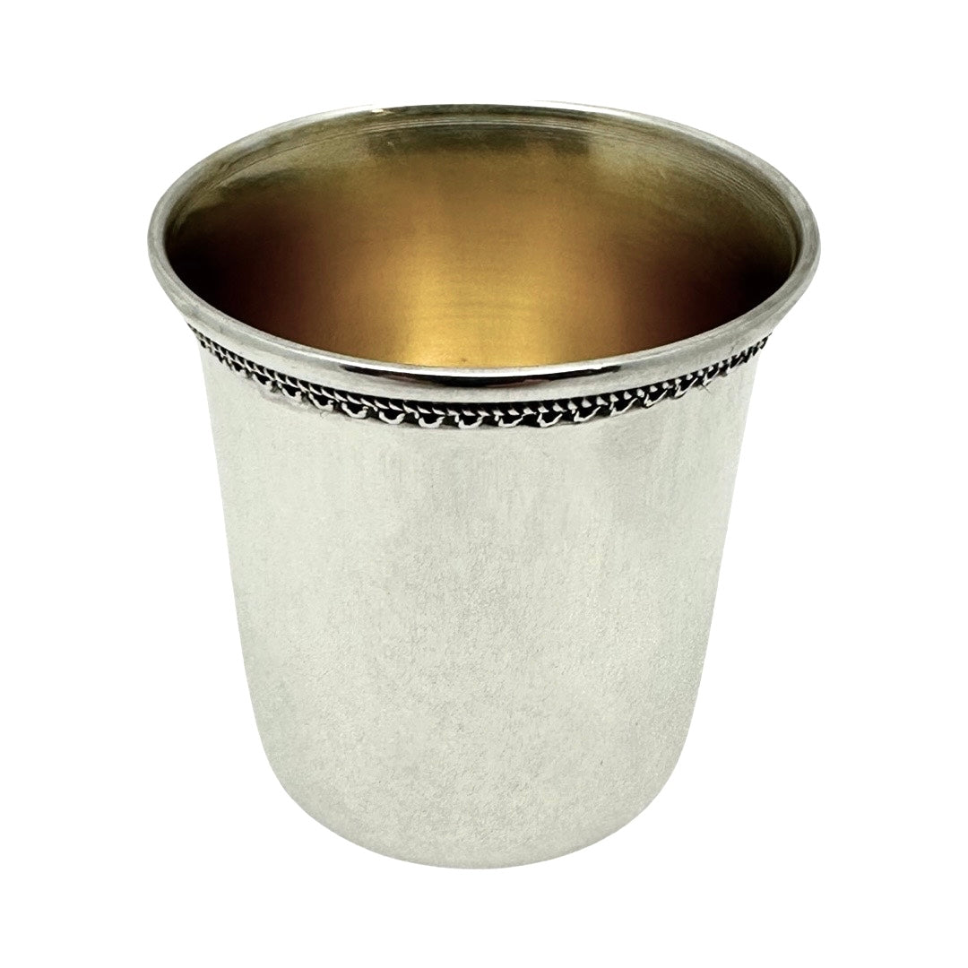 Plain Small Cup with Filligree