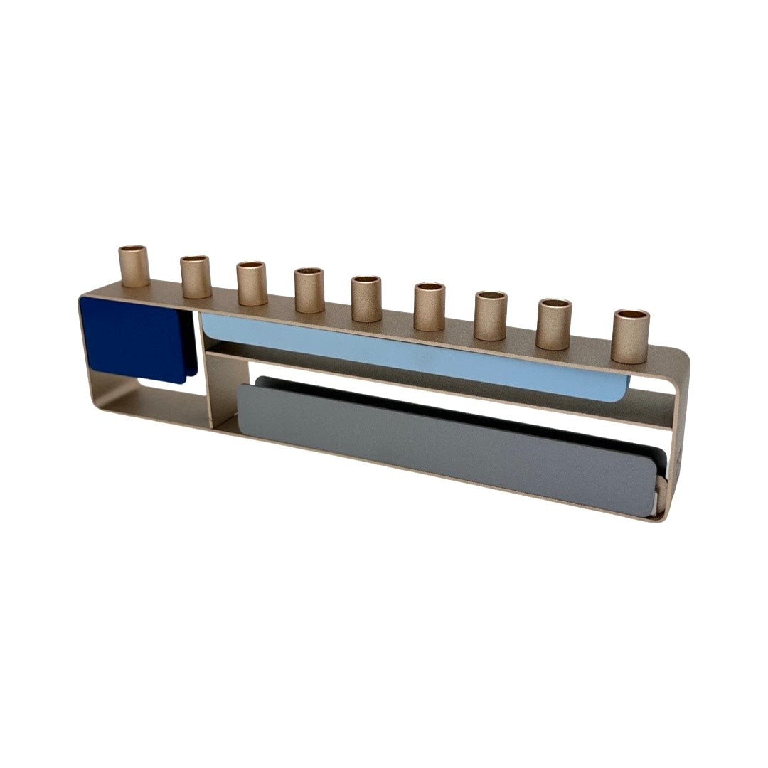 Modrian Inspired Menorah by Israel Museum