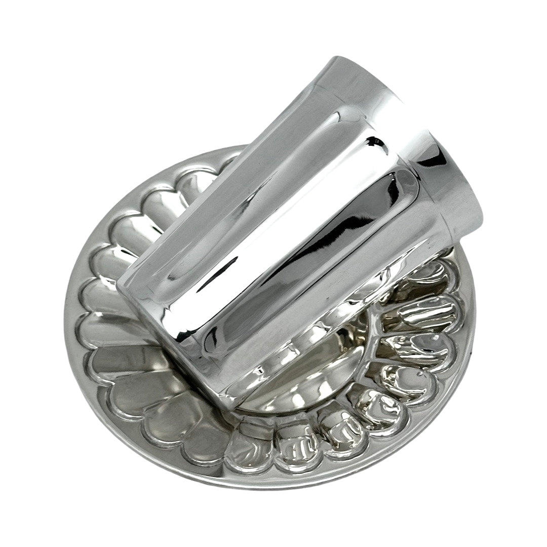 Fluted Kiddush Cup Set