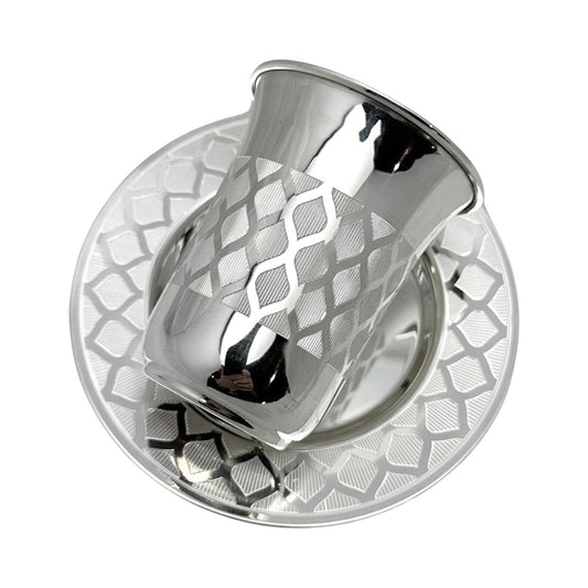 Sterling Kiddush Cup Set 'Drops'