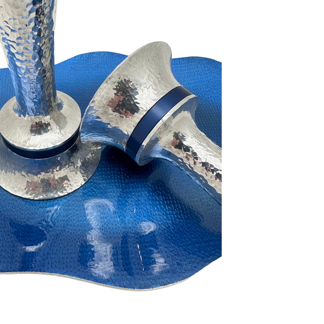 Ofri Anodized Aluminum Candlesticks