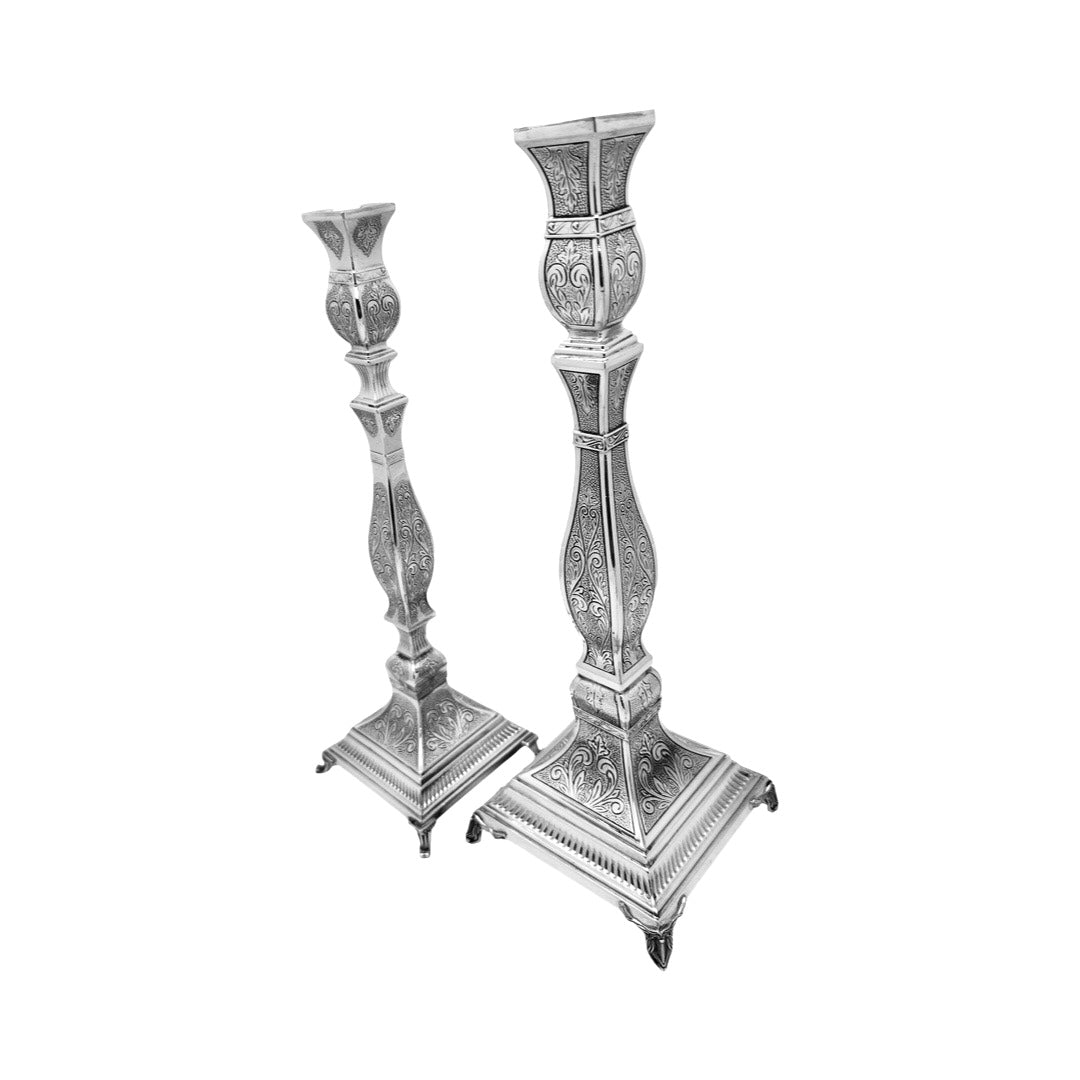 Lizensk Chased Candlesticks