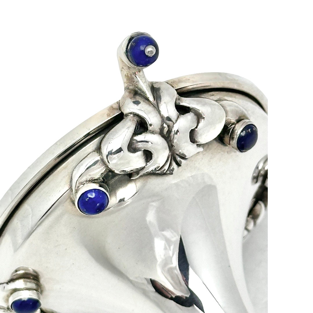 Elegant Lapis Kiddush Cup
