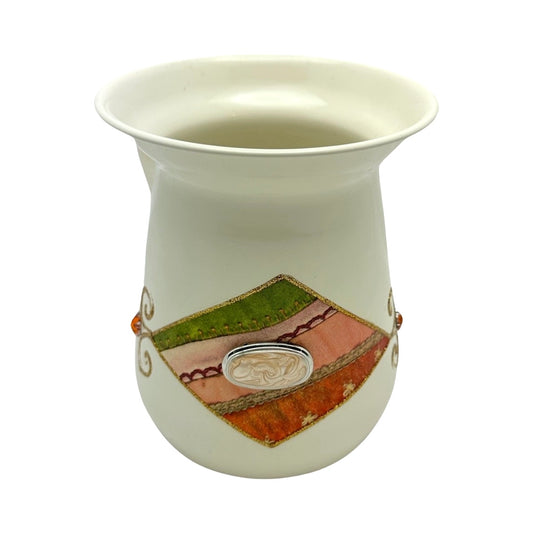 Decorated Metal Washing Cup 8
