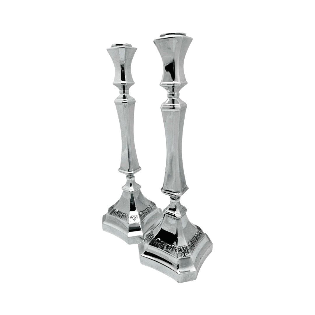 Jerusalem Motif Candlesticks