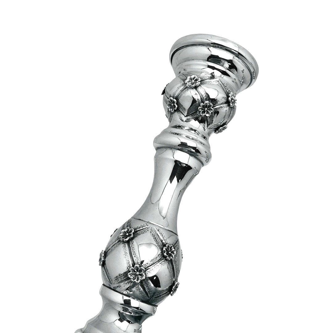 Sterling Silver X-Vera Candlesticks