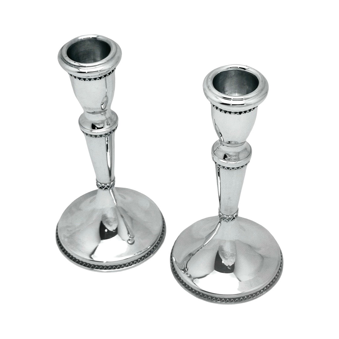 Sterling Silver Malka Filigree Candlesticks