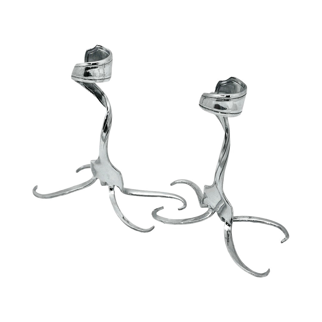 Sterling Silver Fork Candlesticks