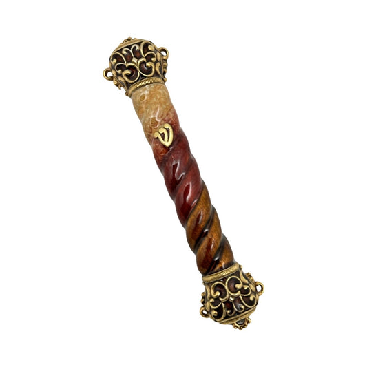 Swirl Mezuzah