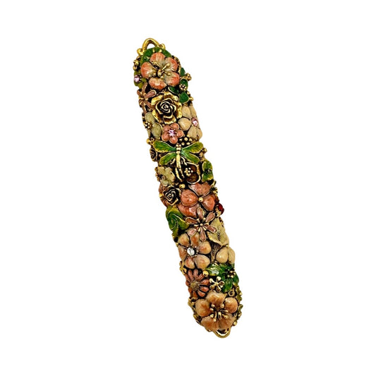Millefiore Flower Mezuzah