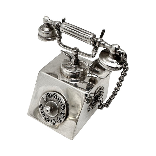 Antique Telephone Spice Box