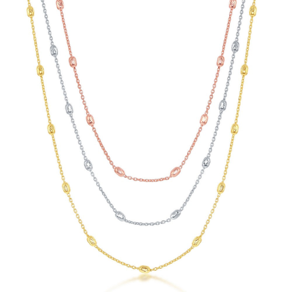 Tri Color Necklace