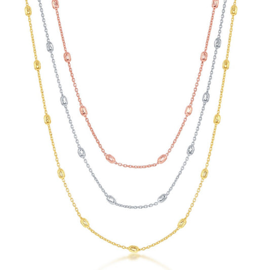 Tri Color Necklace