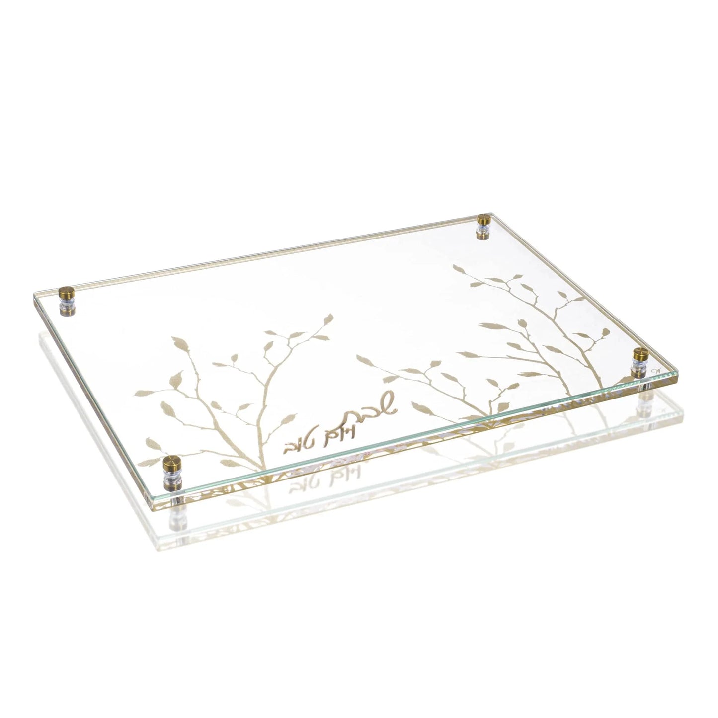 Leaf Lucite Challah Board