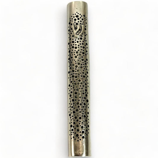 Silver Sieve Mezuzah