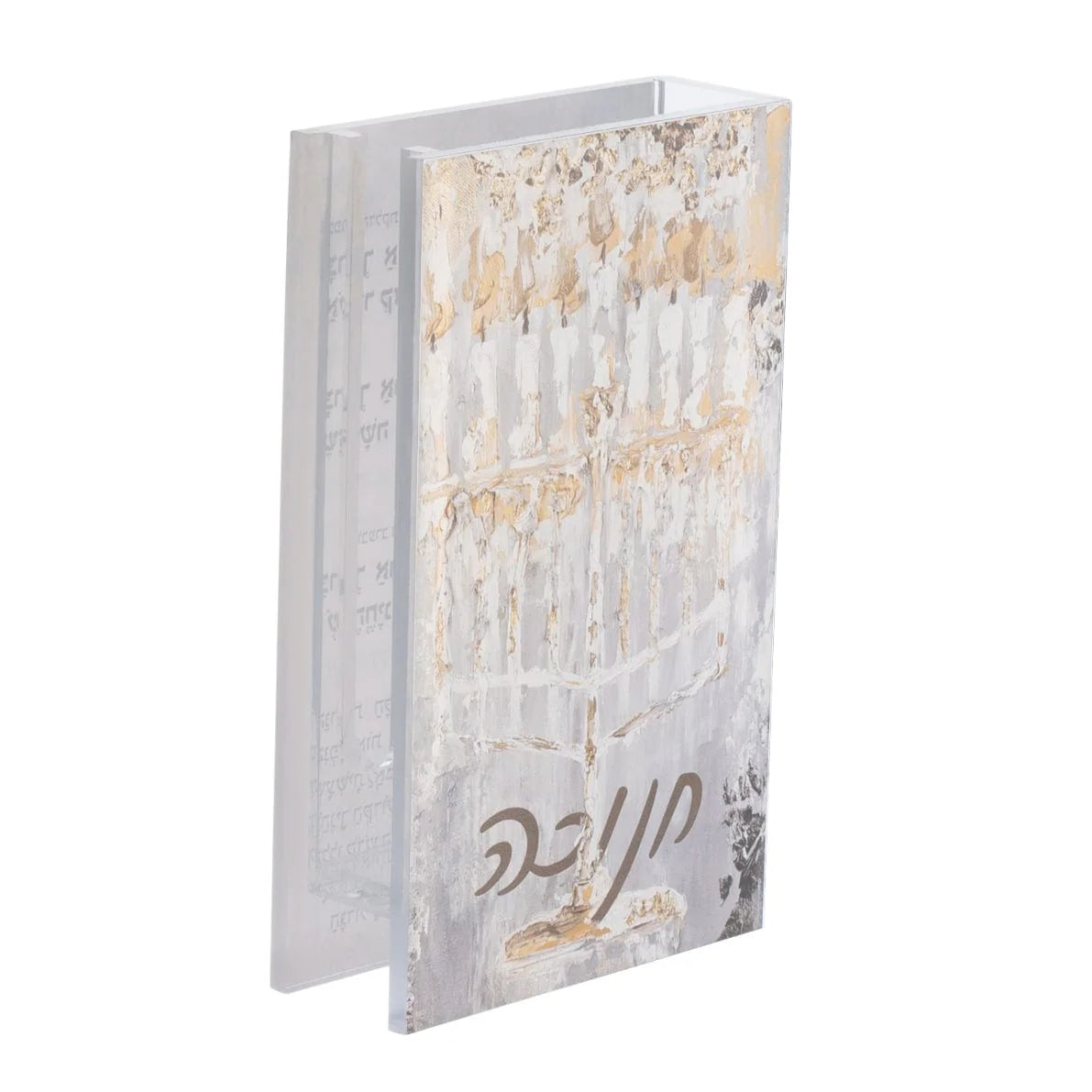 Painted Chanukah Match Box Menorah