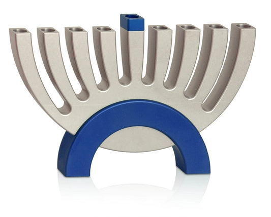 Anodized Aluminum 'Flip' Menorah