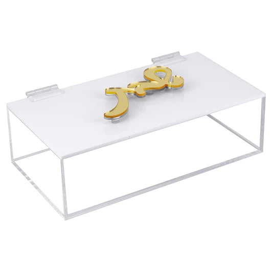 Acrylic Multi Purpose Shabbos Box