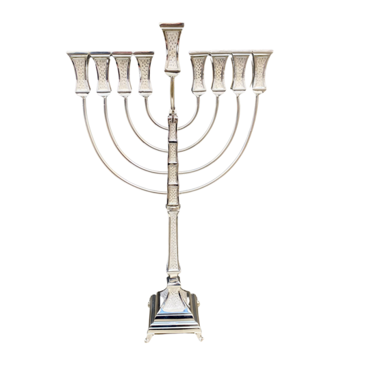 Diamond Cut Menorah
