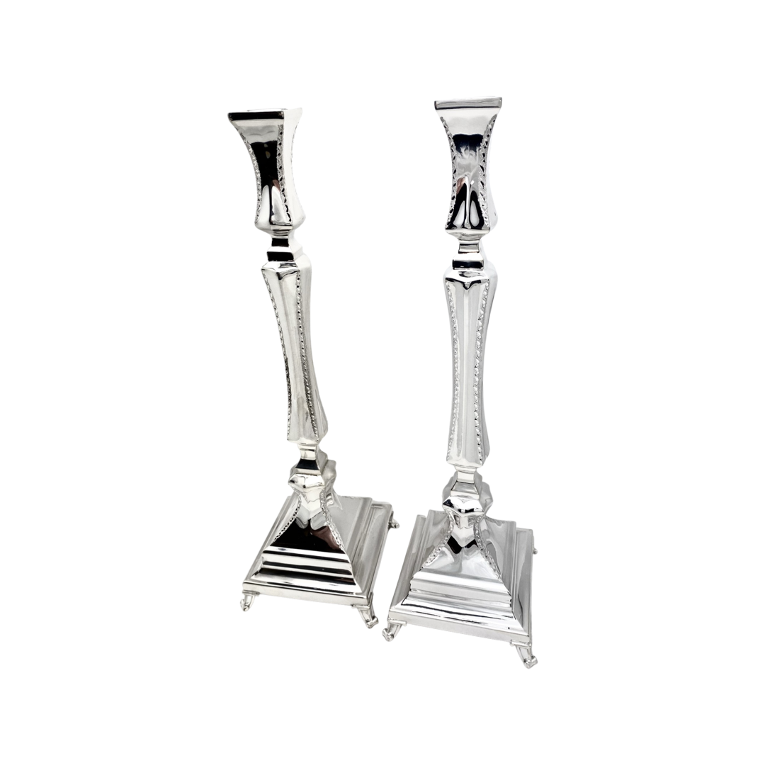 DC Corner Square Base Candlesticks