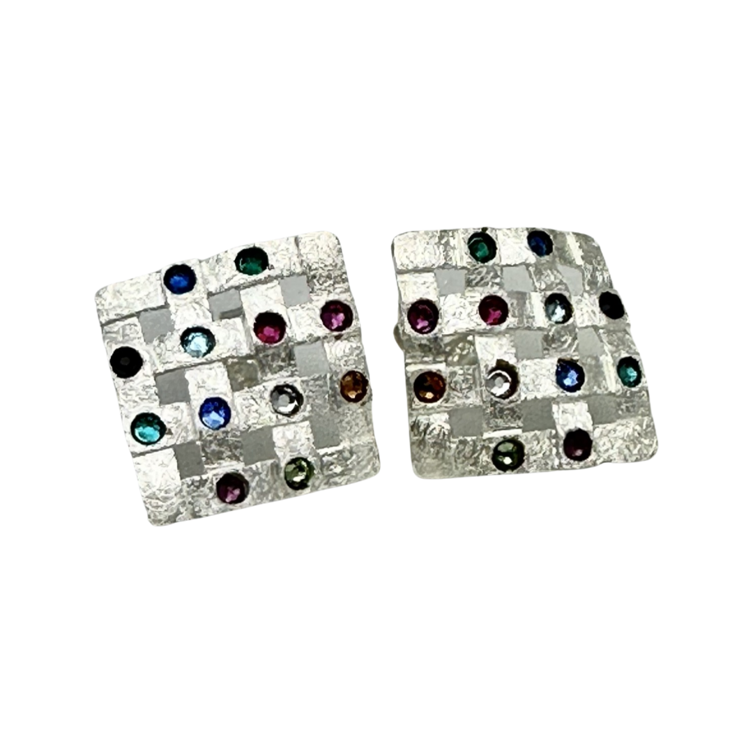 Multi Color Hoshen Earrings