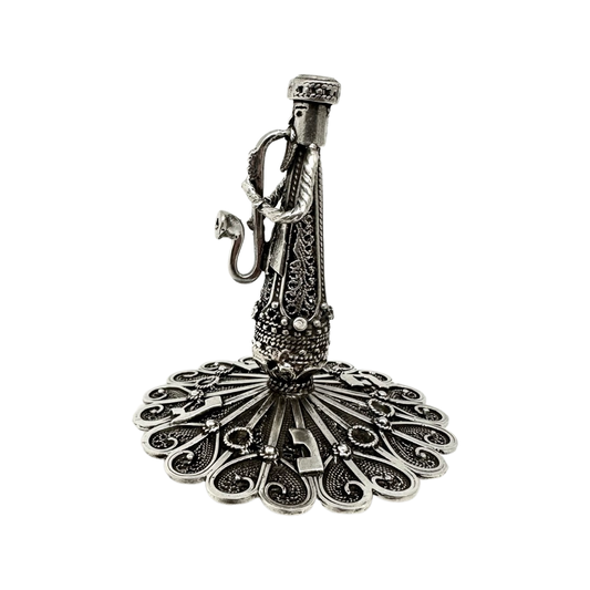 Filigree Klezmer Saxaphone Player Dreidel