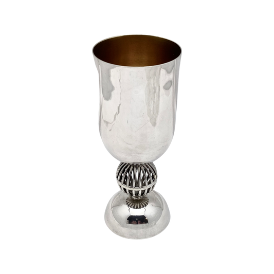 Kiddush Cup Ball on Stem