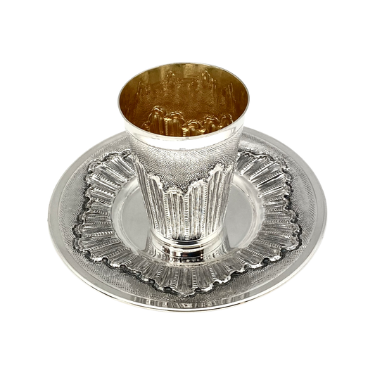 Kiddush Cup Set Lines