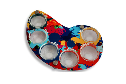 Painter's Palette Seder Plate