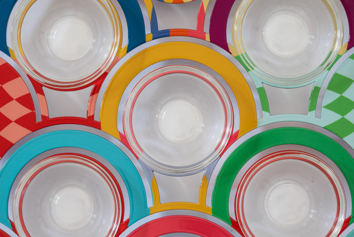 Colorful Seder Plate