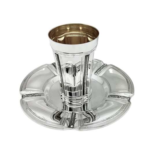 Swirl Kiddush Cup Set