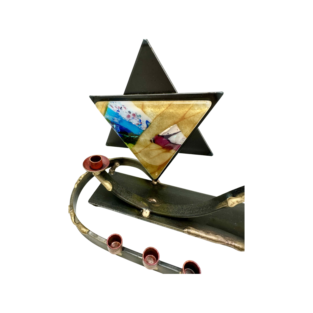 Dreidel Menorah