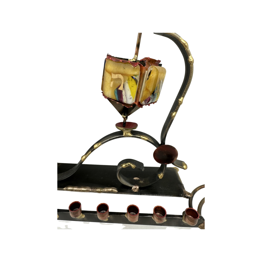 Dreidel Menorah
