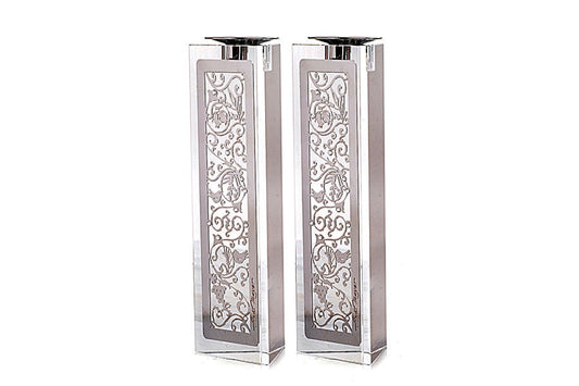 Triangle Crystal Candlesticks