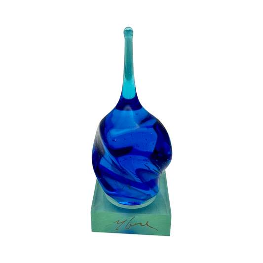 Michael Gore Aqua/Cobalt Dreidel