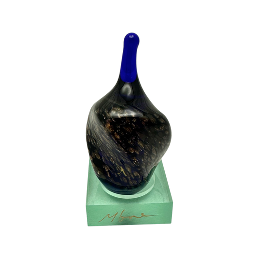 Michael Gore Gold/Cobalt Twist Dreidel