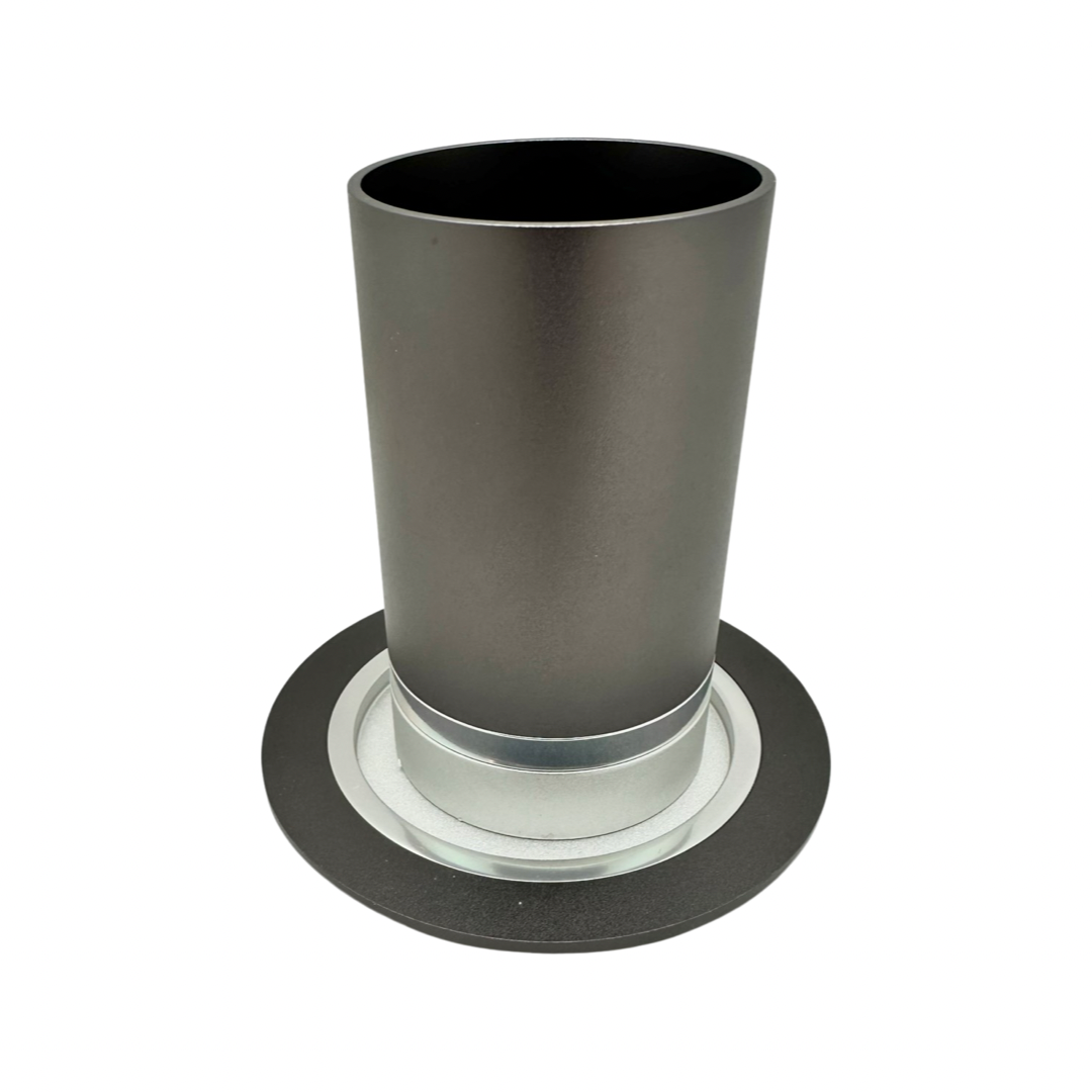 Anodized Aluminum Kiddush Cup with Ring