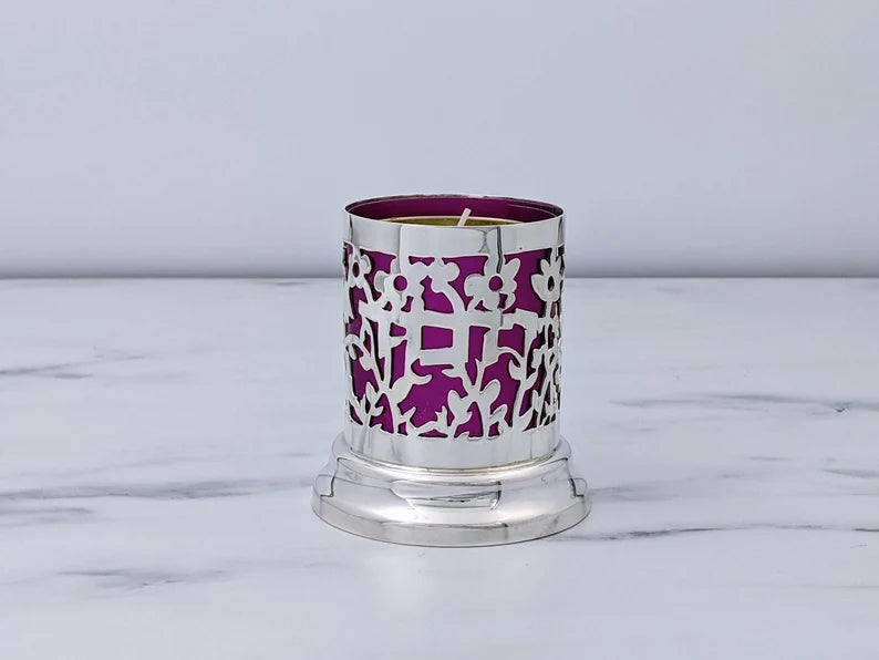 Yizkor Memorial Candle Holder